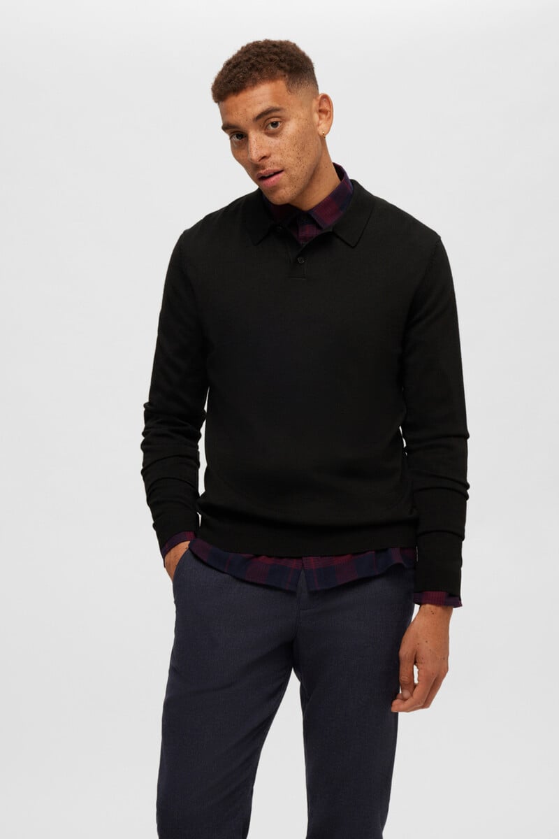 Cortefiel Camisa De Franela De Manga Larga Slim Fit Con Algodón Reciclado
