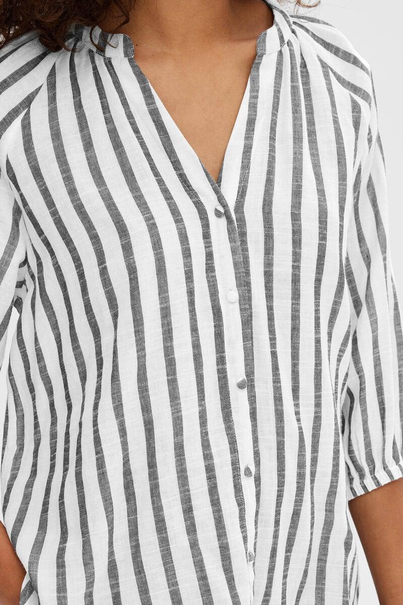 Cortefiel Camisa Regular Fit Confeccionada 100% Con Algodón Orgánico