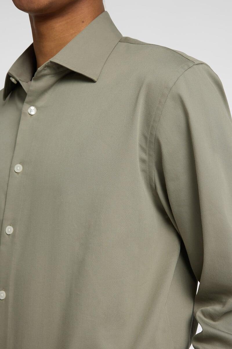 Cortefiel Camisa Slim Fit De Vestir Confeccionada Con Algodón Orgánico
