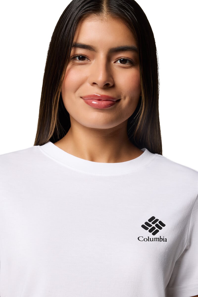 Cortefiel Camiseta Con Estampado Rolling Bend™ De Columbia Para Mujer