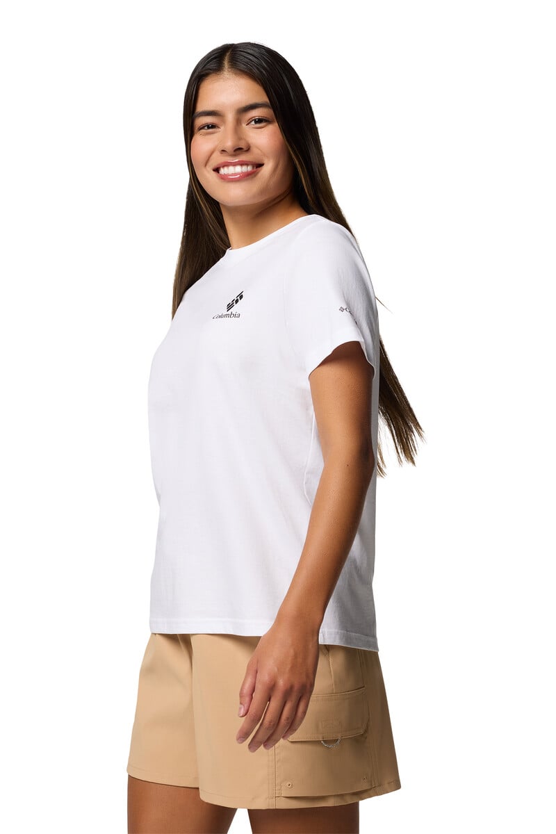 Cortefiel Camiseta Con Estampado Rolling Bend™ De Columbia Para Mujer