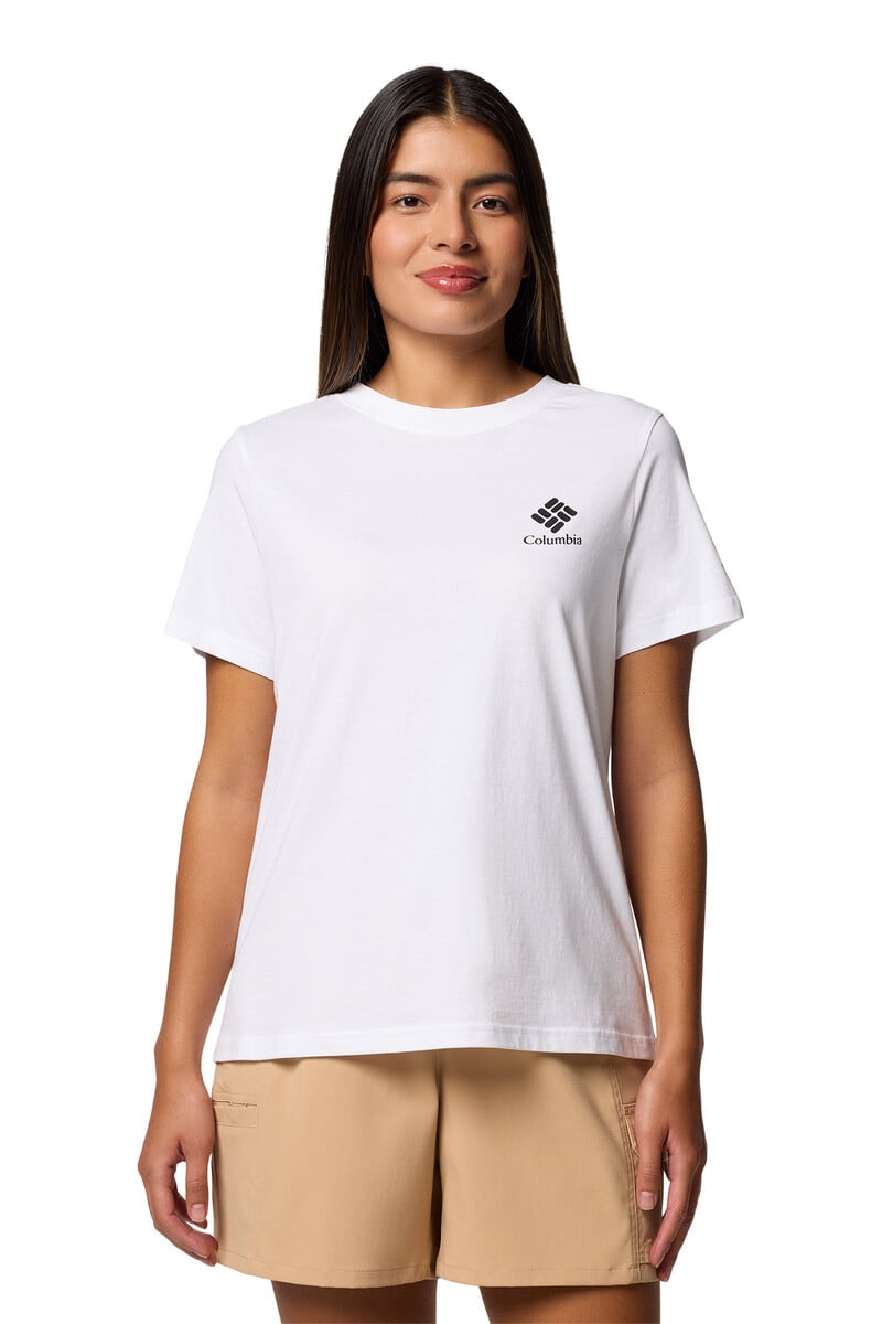 Cortefiel Camiseta con estampado Rolling Bend™ de Columbia para mujer