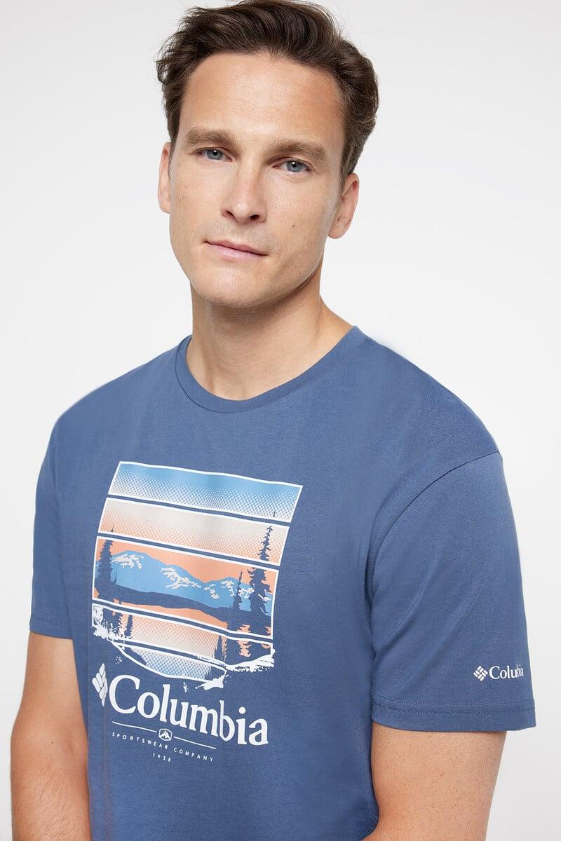 Cortefiel Camiseta Estampada Columbia Path Lake™ II Para Hombre