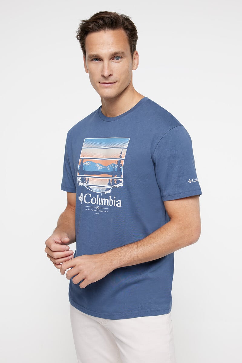 Cortefiel Camiseta estampada Columbia Path Lake™ II para hombre