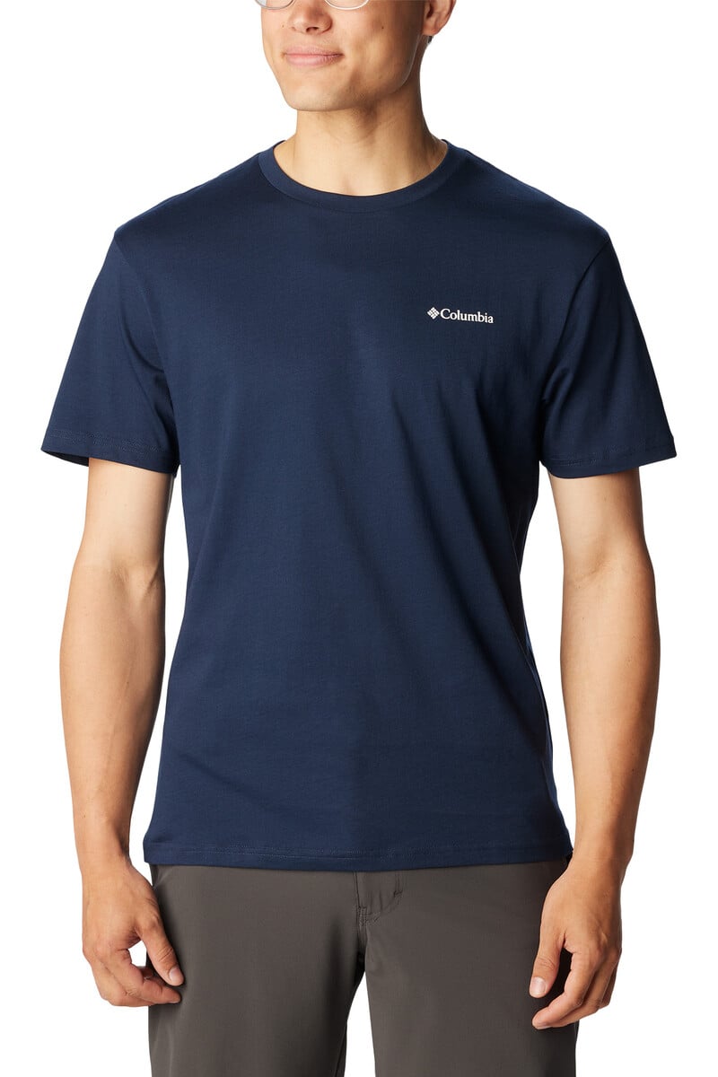 Cortefiel Camiseta Manga Corta Columbia Hombre CSC Basic Logo™