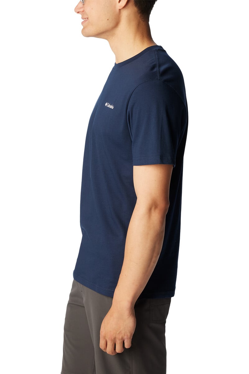 Cortefiel Camiseta Manga Corta Columbia Hombre CSC Basic Logo™