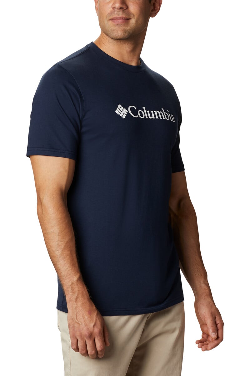 Cortefiel Camiseta Manga Corta Columbia Hombre CSC Basic Logo™