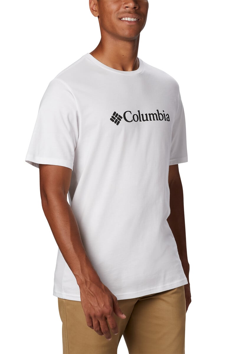 Cortefiel Camiseta Manga Corta Columbia Hombre CSC Basic Logo™