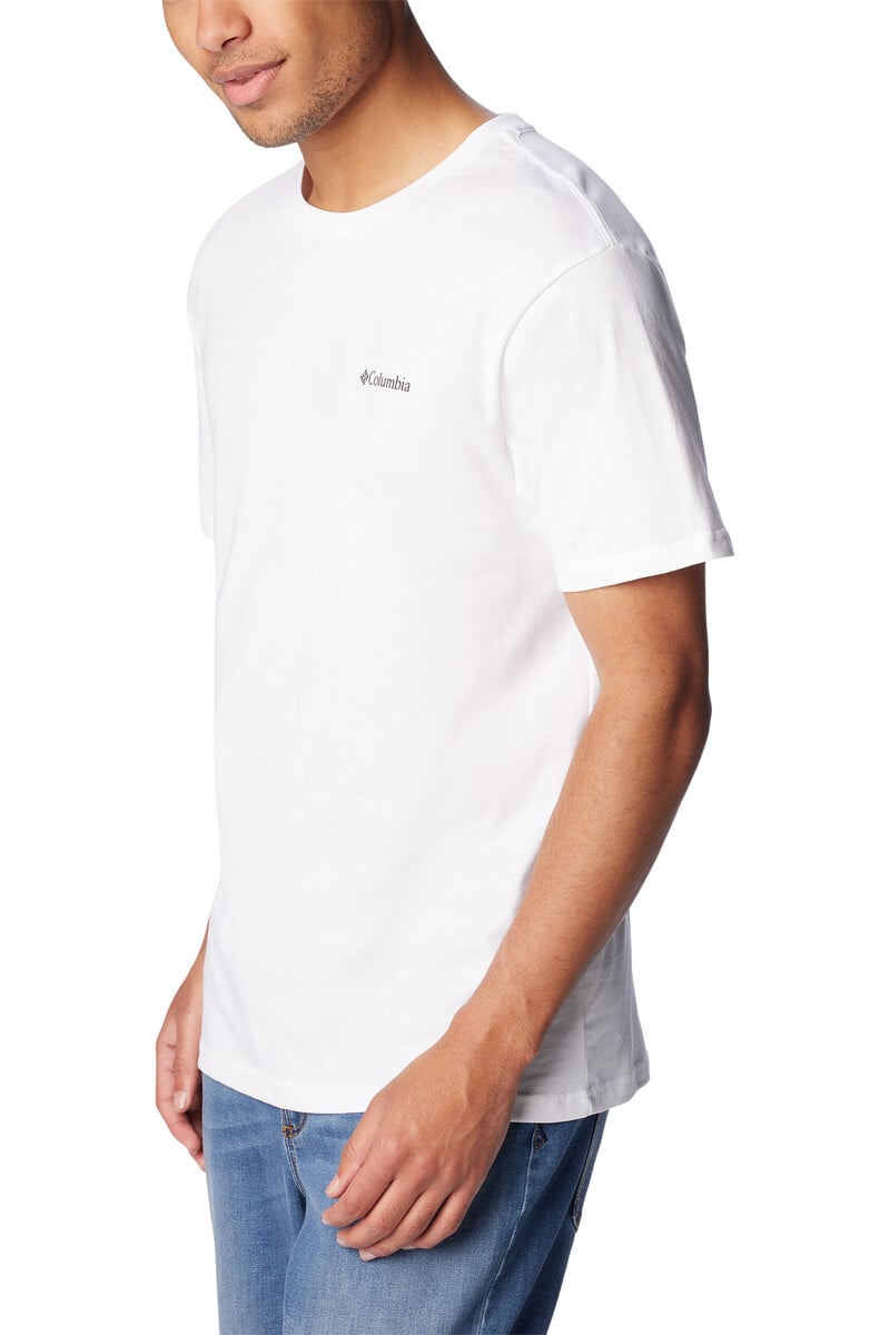 Cortefiel Camiseta Manga Corta Columbia Hombre CSC Basic Logo™