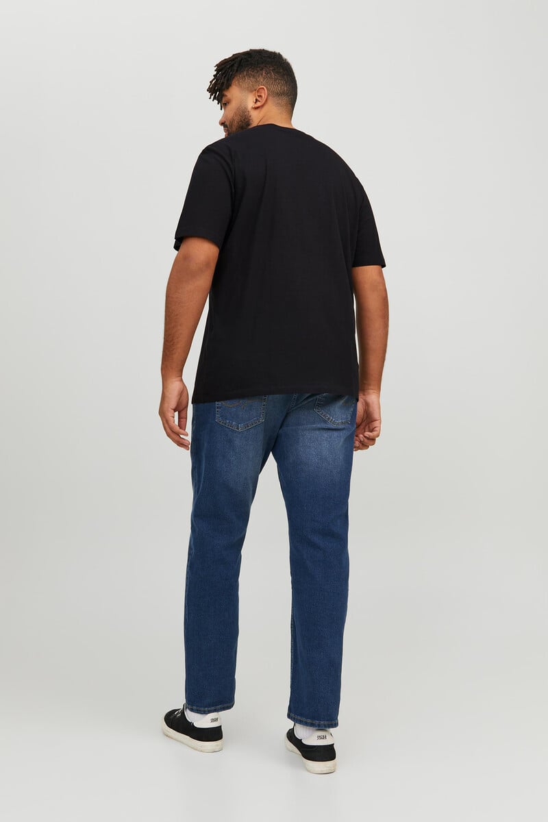 Cortefiel Camiseta Manga Corta Slim Algodón Sostenible PLUS
