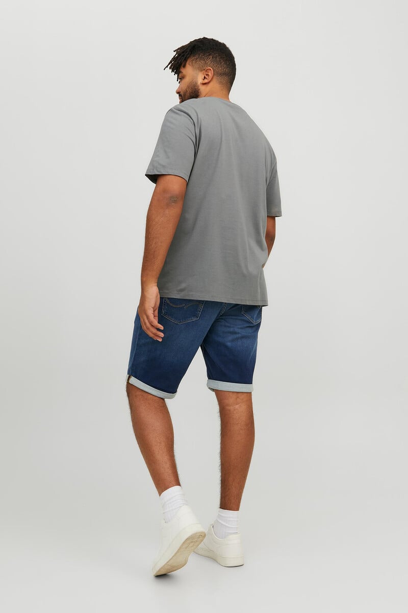 Cortefiel Camiseta Manga Corta Slim Algodón Sostenible PLUS