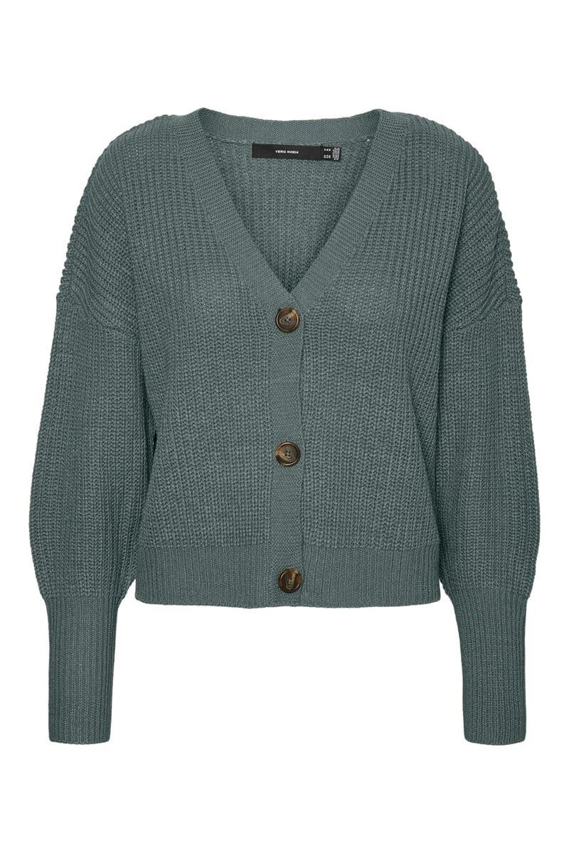Cortefiel Cardigan De Mujer Manga Larga Con Botones