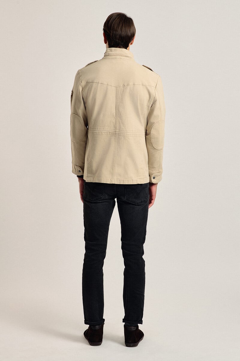 Cortefiel Chaqueta Sahariana Valecuatro Color Beige