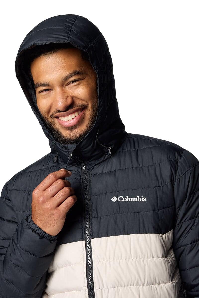 Cortefiel Columbia Chaqueta Aislante Con Capucha Powder Lite™ II Para Hombre - Talla Grande