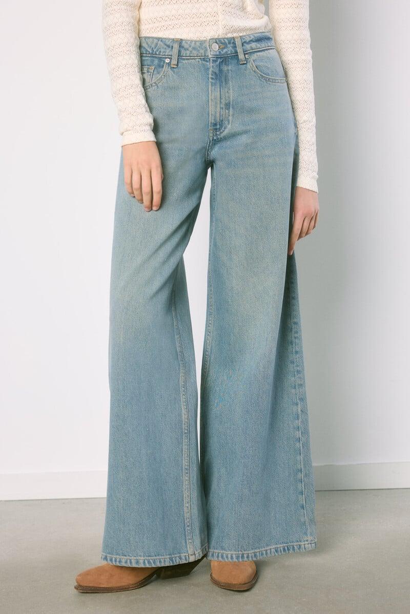 Cortefiel 0017 Jeans Wide Leg