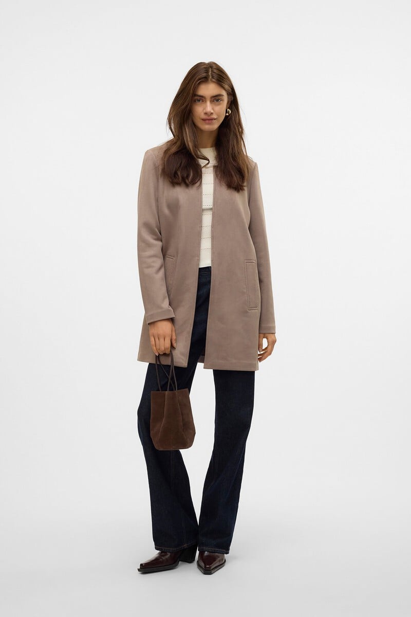 Cortefiel Abrigo fino efecto ante