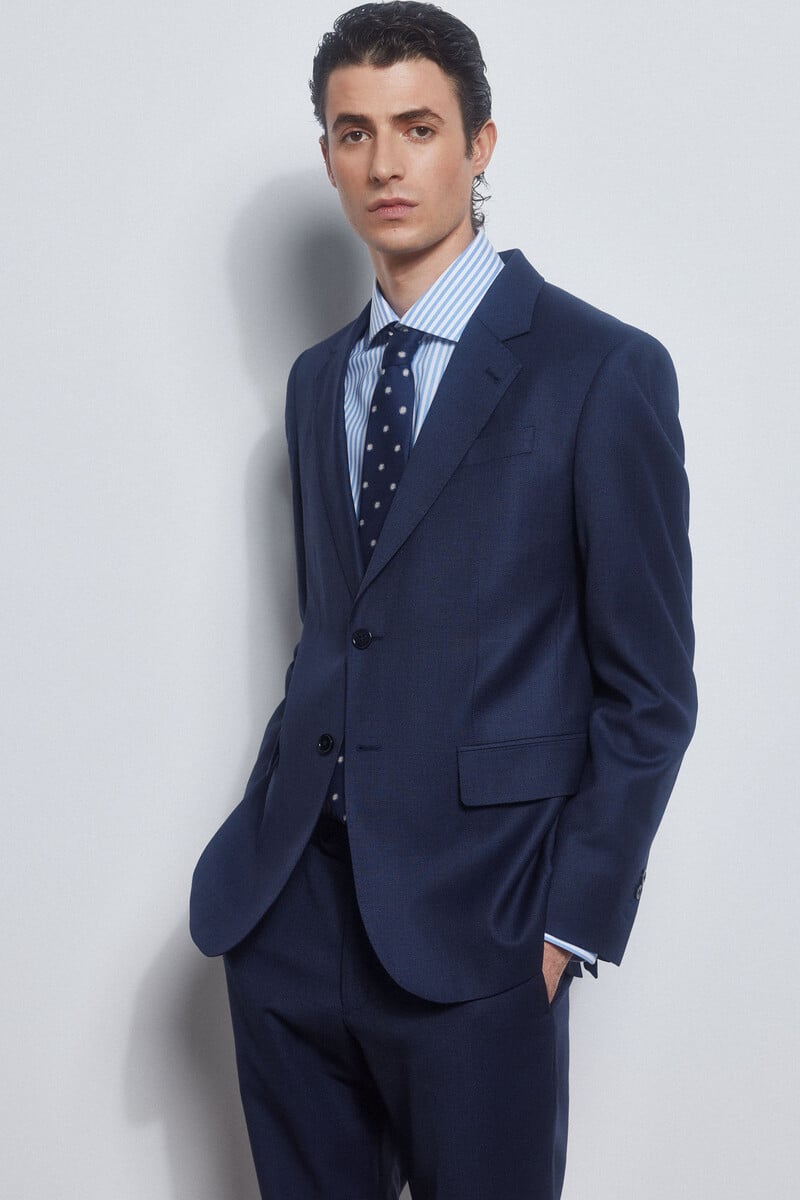 Cortefiel Americana Ojo Perdiz Bi-stretch Slim