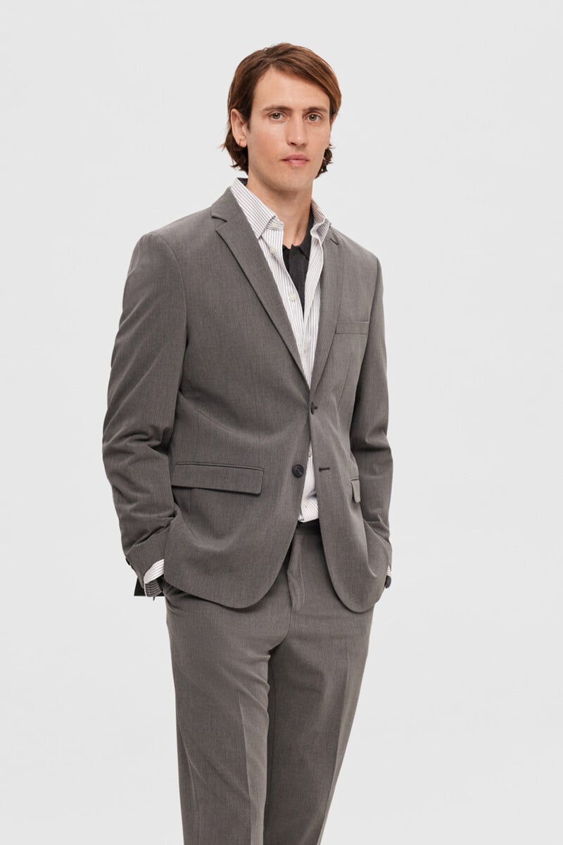 Cortefiel Americana Slim Fit Con Bolsillos