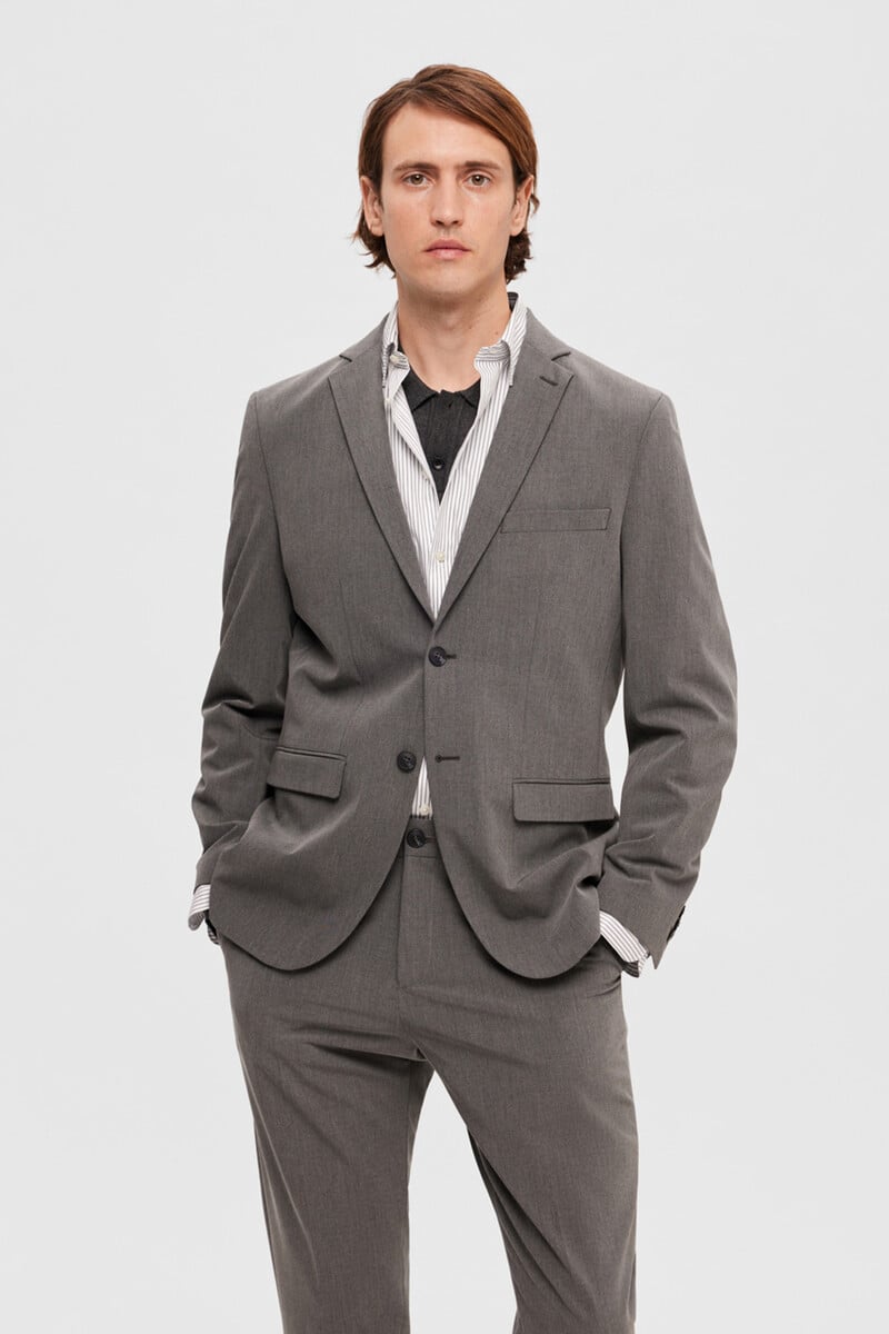 Cortefiel Americana Slim Fit Con Bolsillos