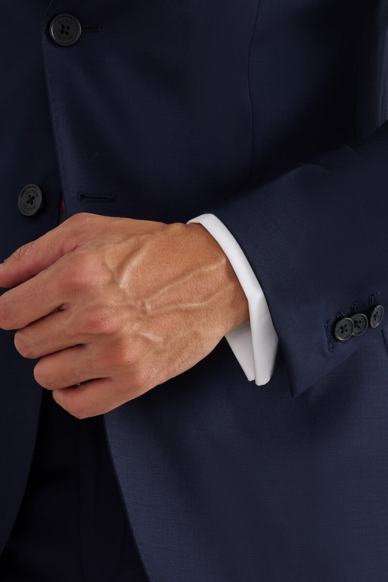 Cortefiel Americana Traje Natural Stretch