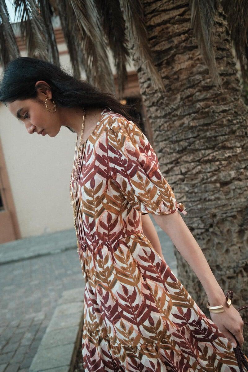 Cortefiel Artemisa. Vestido étnico