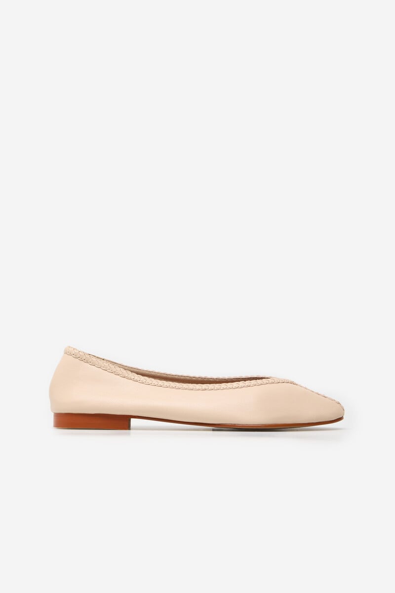 Cortefiel Bailarina trenza