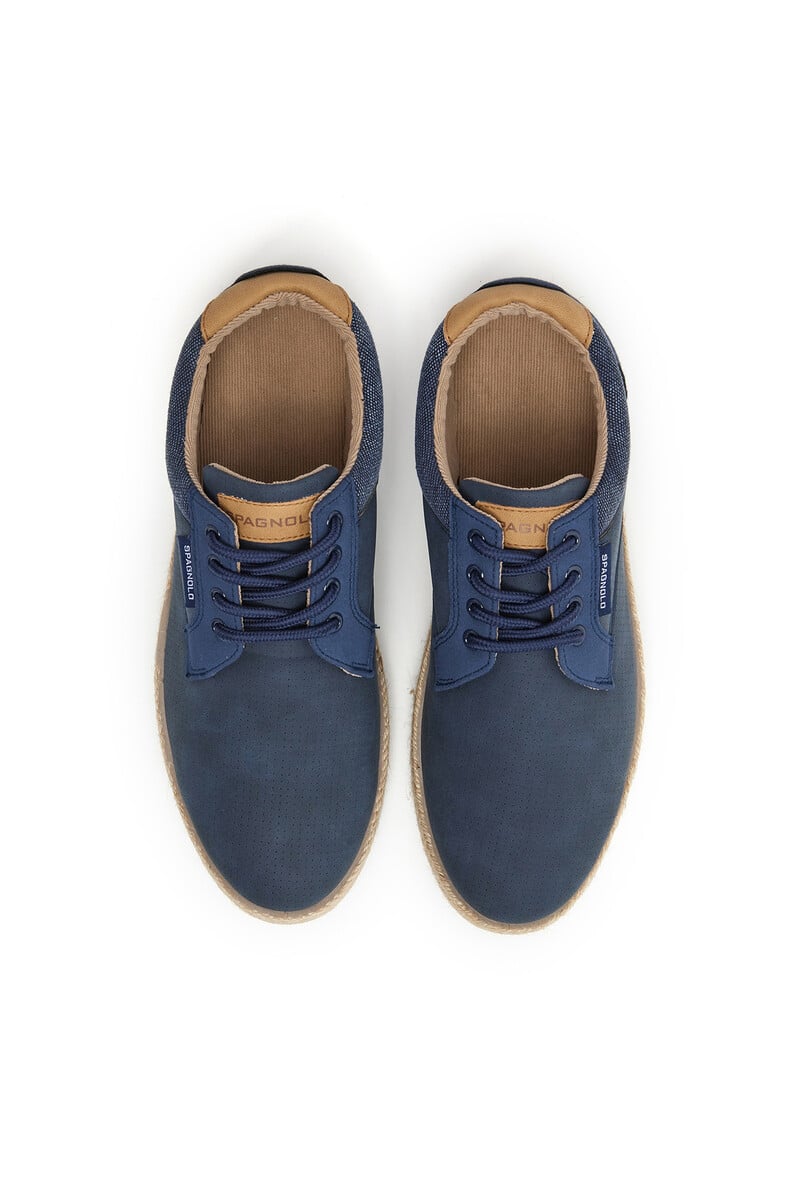 Cortefiel Bamba Yute Sintético Cordones