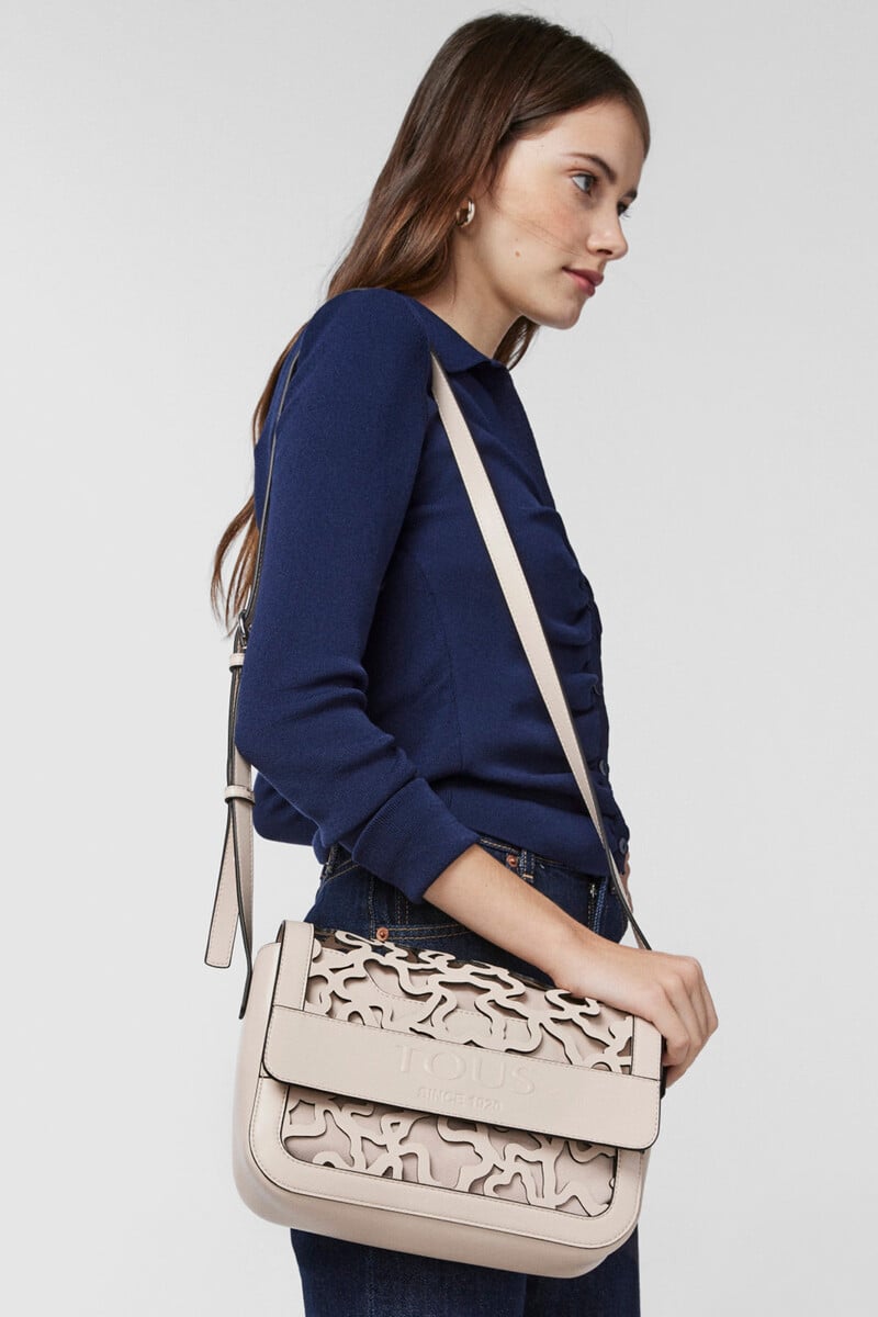 Cortefiel Bandolera Beige Amaya Kaos Shock