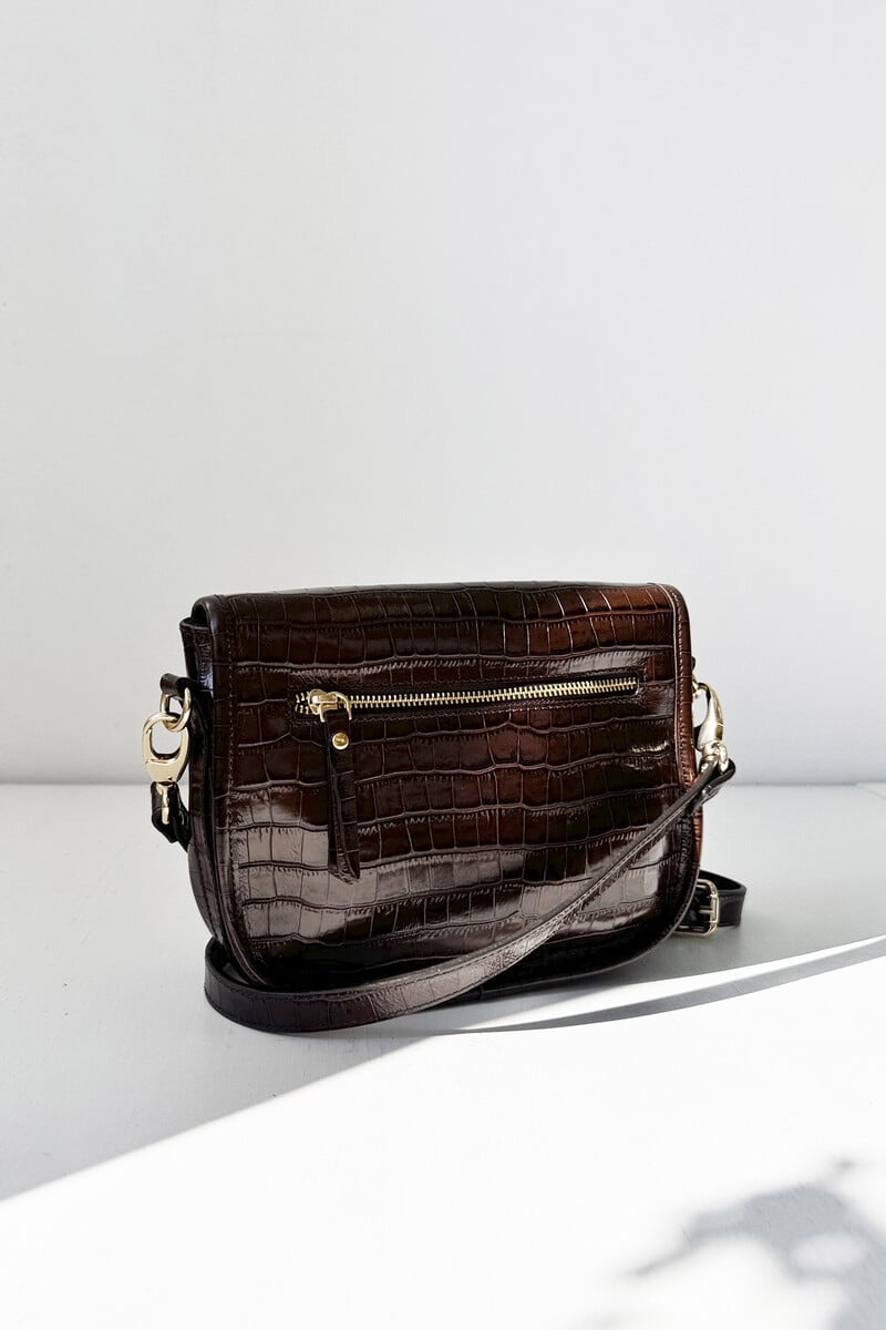 Cortefiel Bandolera Claudia Chocolate