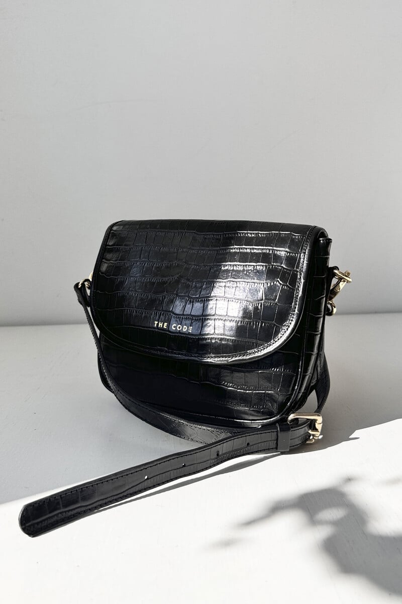 Cortefiel Bandolera Claudia Negra