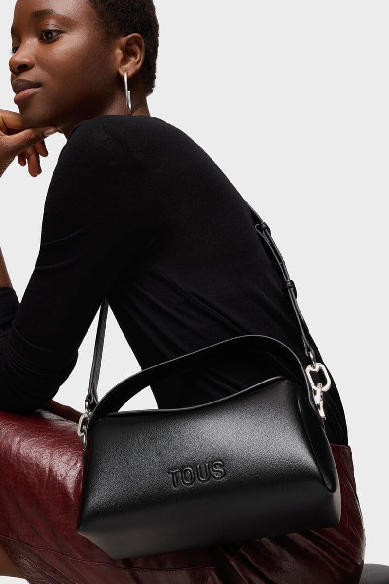 Cortefiel Bandolera pequeña negra TOUS Bloom