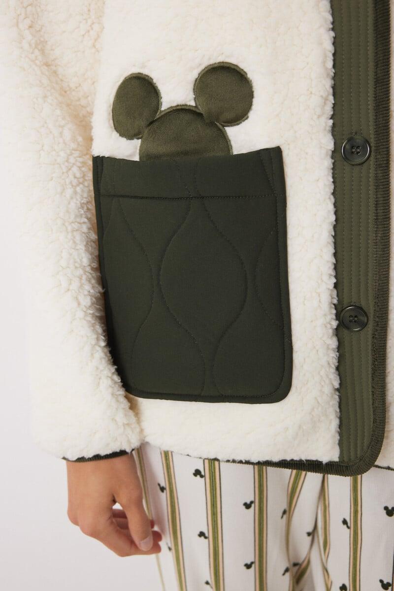 Cortefiel Bata Corta Borreguito Mickey Mouse