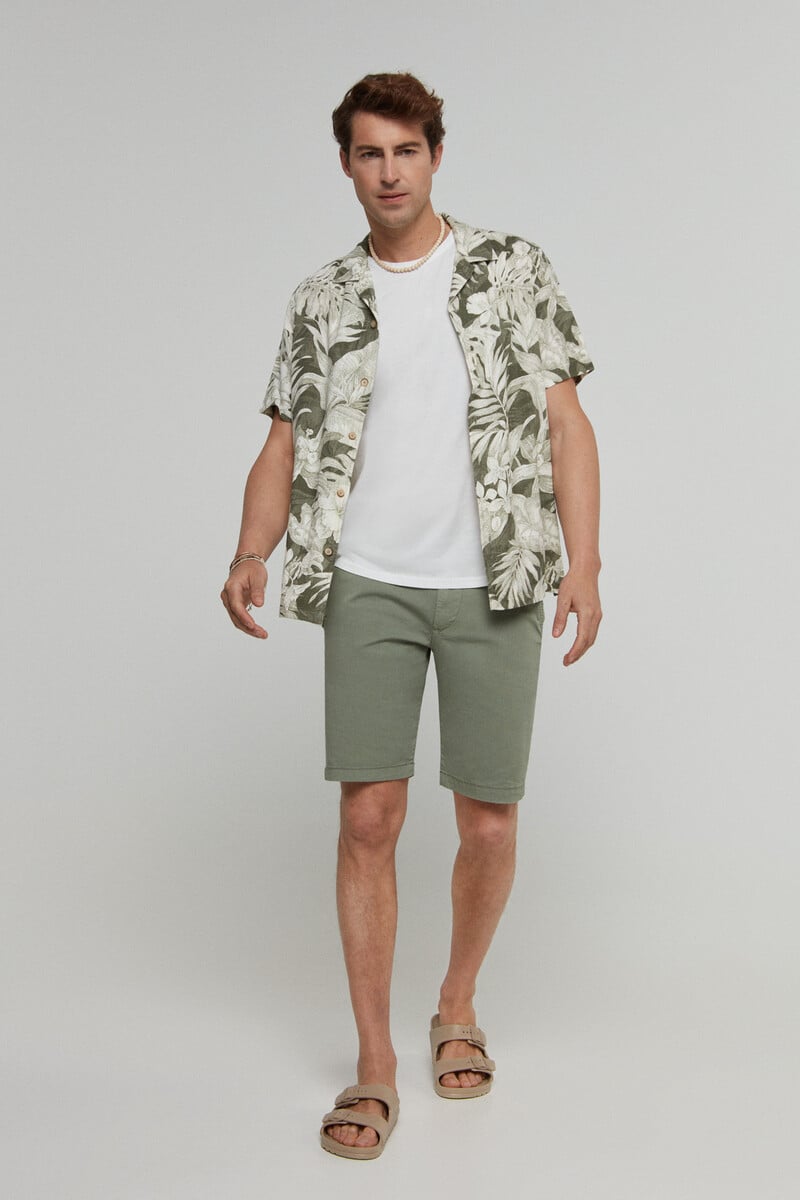 Cortefiel Bermuda chino con fit regular