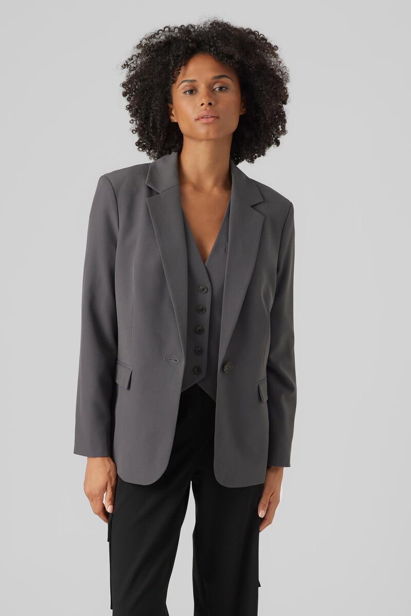 Cortefiel Blazer Clásica Corte Recto