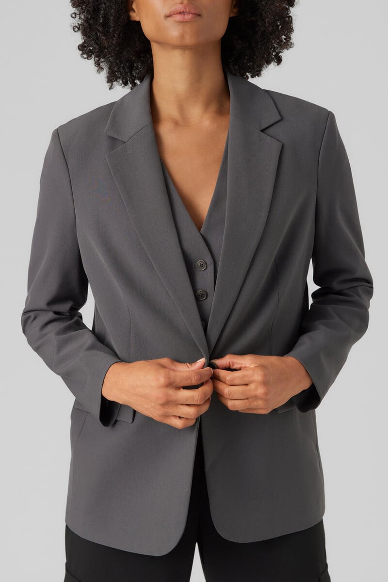 Cortefiel Blazer Clásica Corte Recto