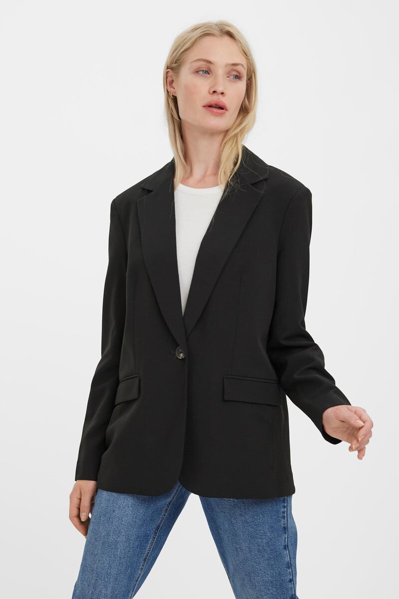 Cortefiel Blazer Clásica Corte Recto