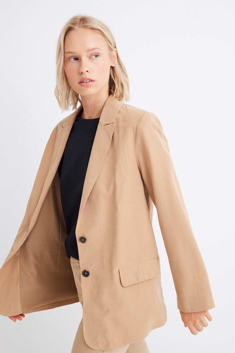 Cortefiel Blazer Fluido