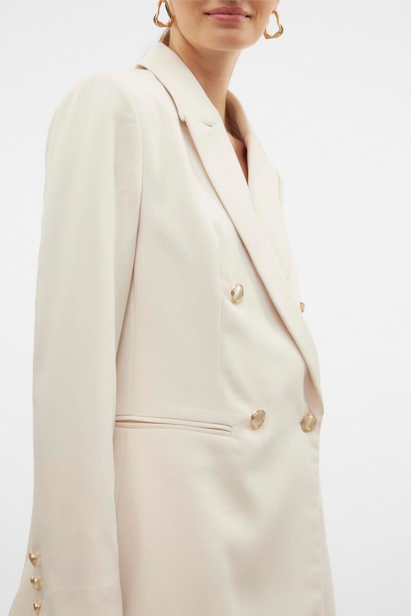 Cortefiel Blazer Larga Doble Botonadura