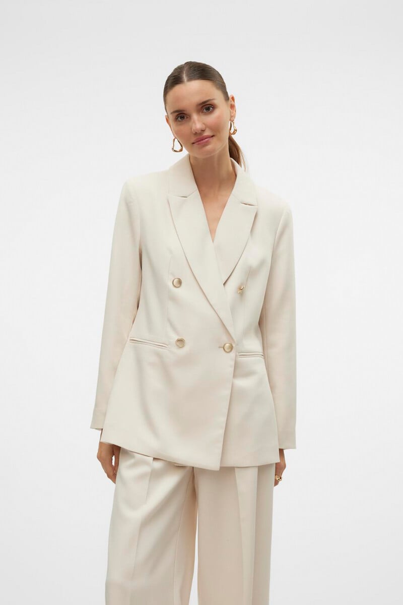 Cortefiel Blazer Larga Doble Botonadura