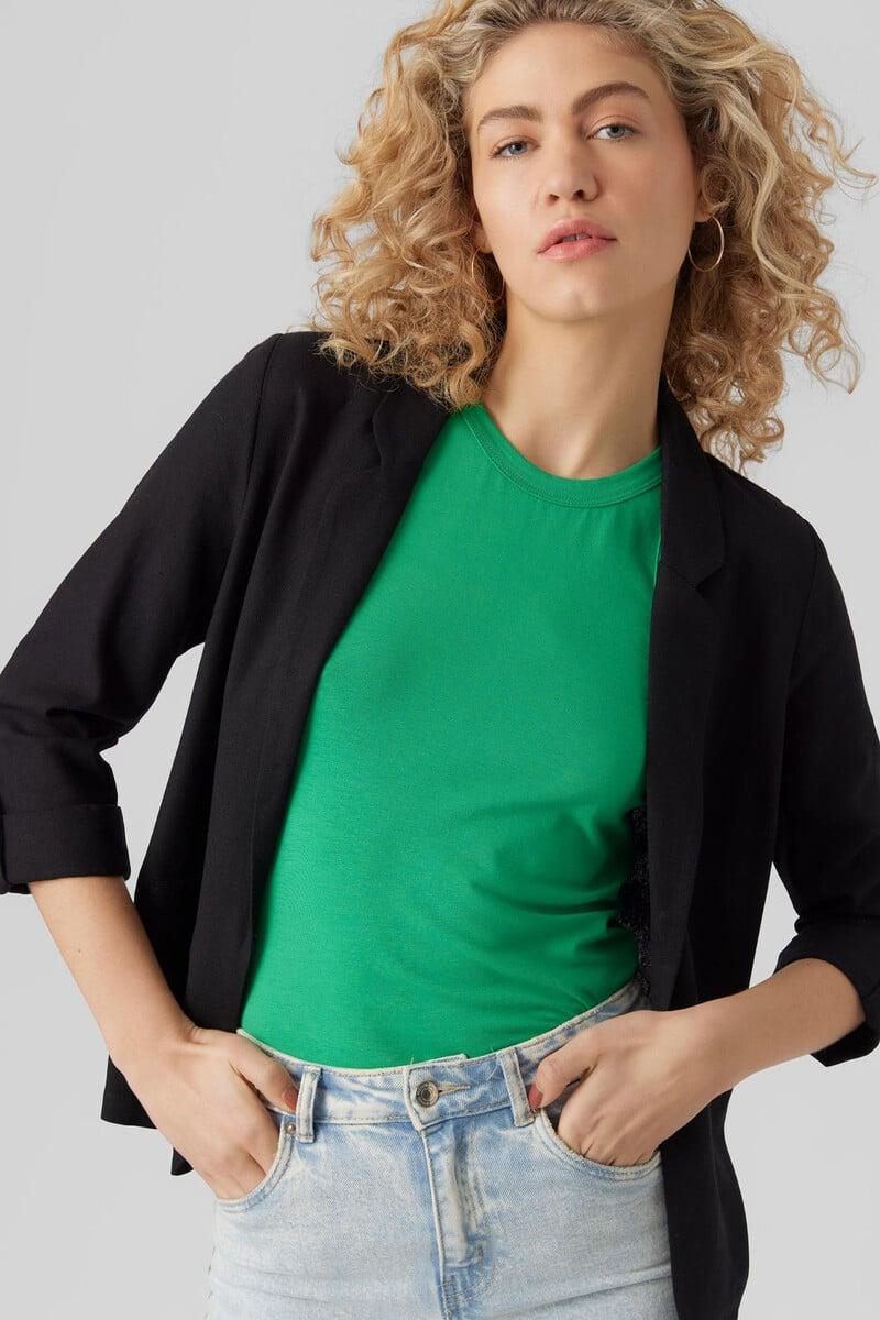 Cortefiel Blazer Lino Manga 3/4