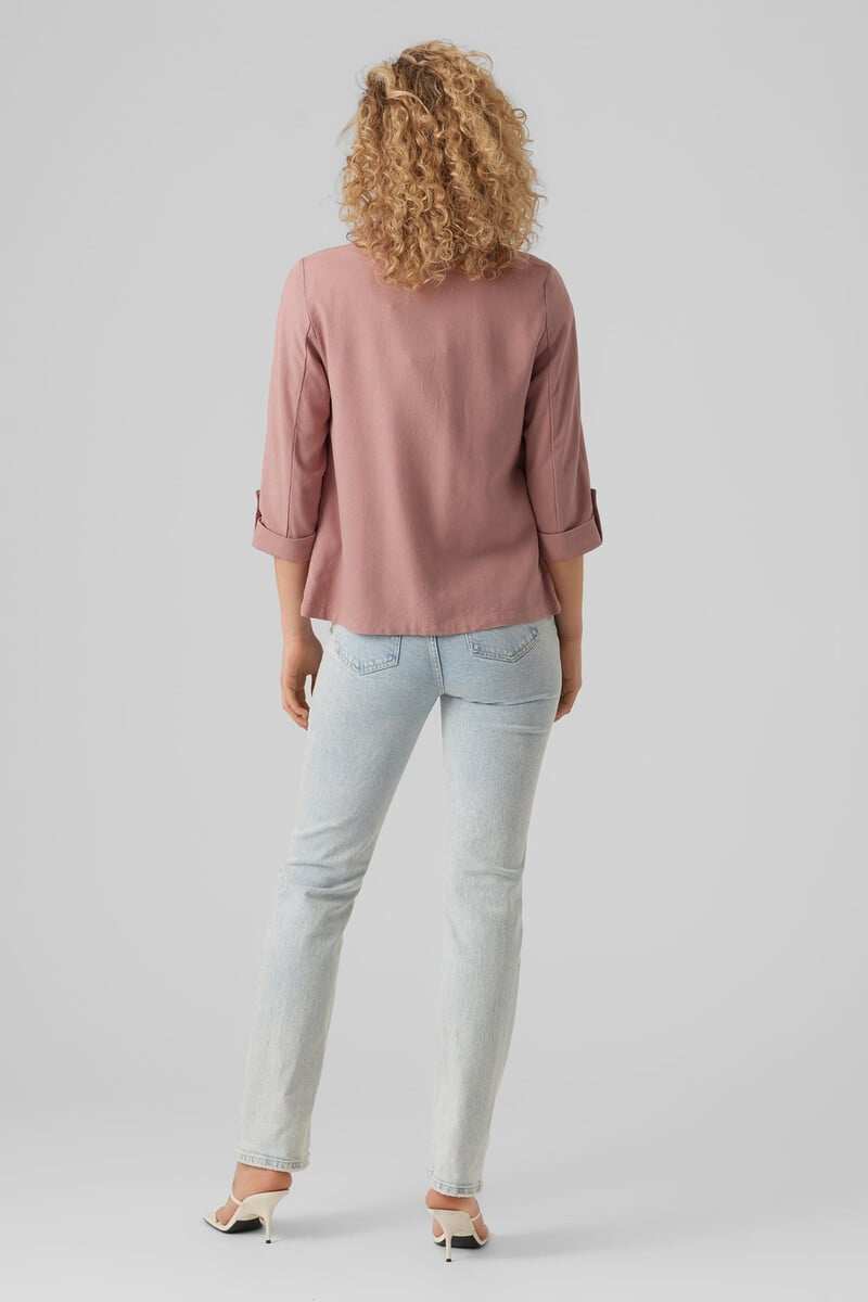 Cortefiel Blazer Lino Manga 3/4