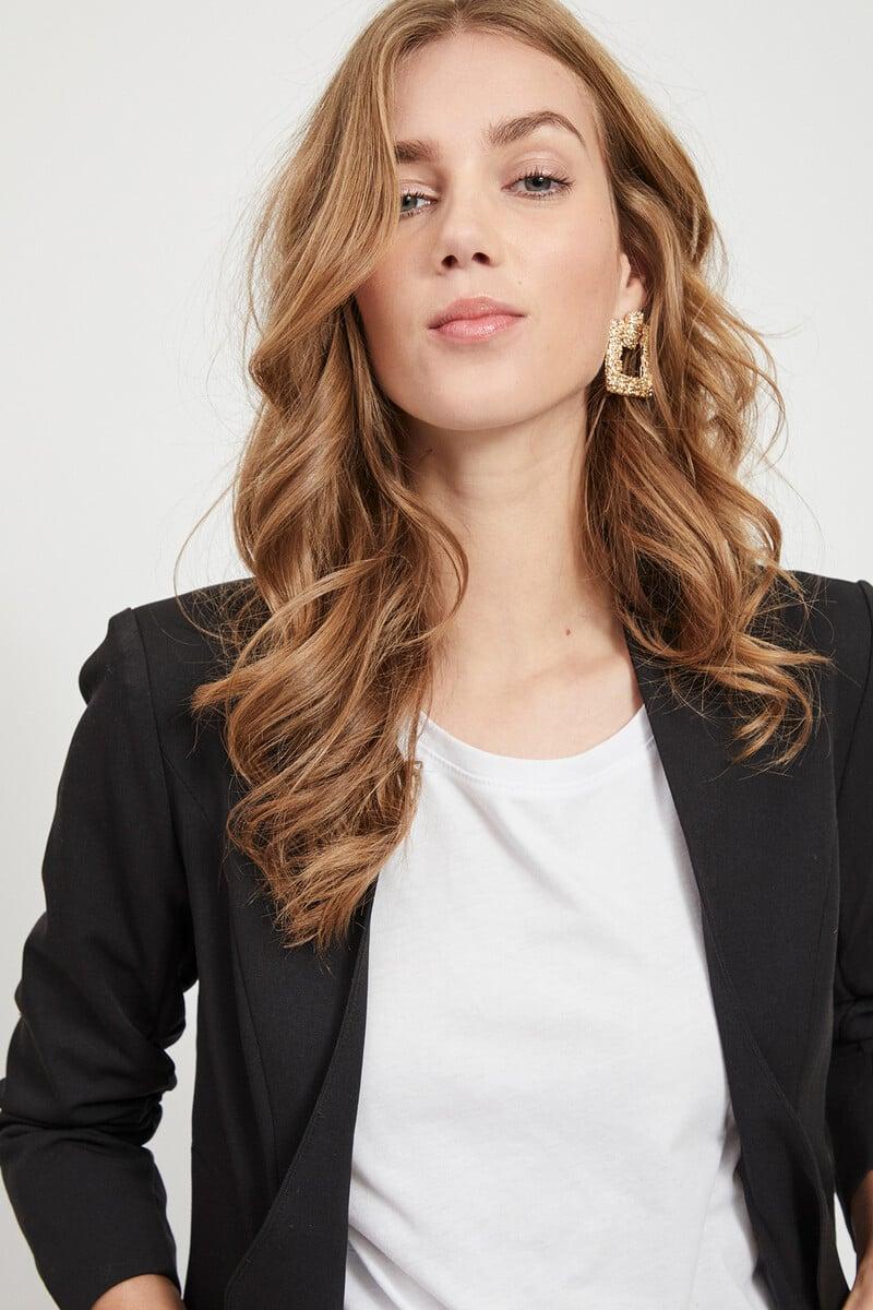 Cortefiel Blazer Manga Frunce Vila