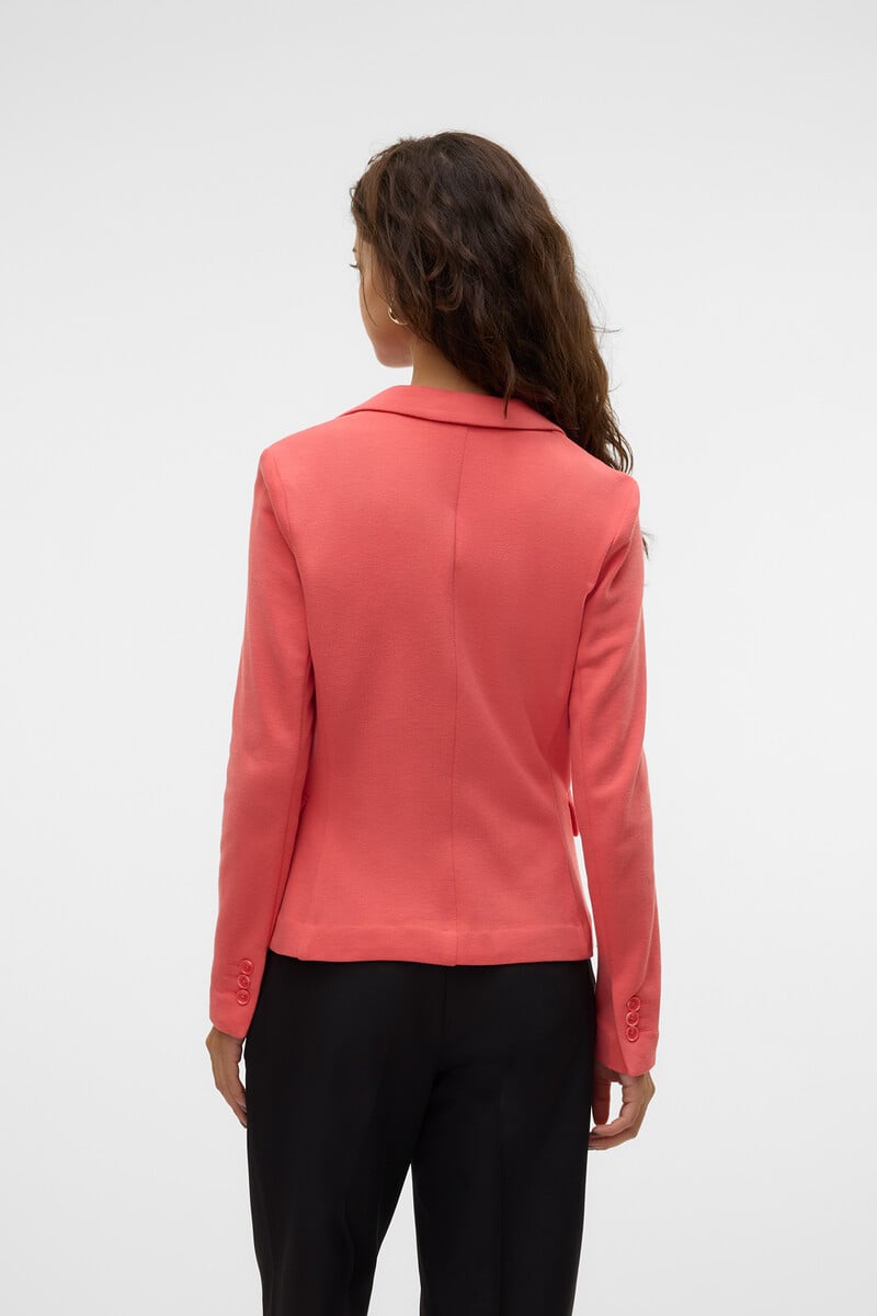 Cortefiel Blazer Manga Larga Con Bolsillos