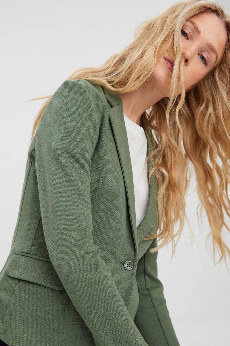 Cortefiel Blazer manga larga con bolsillos