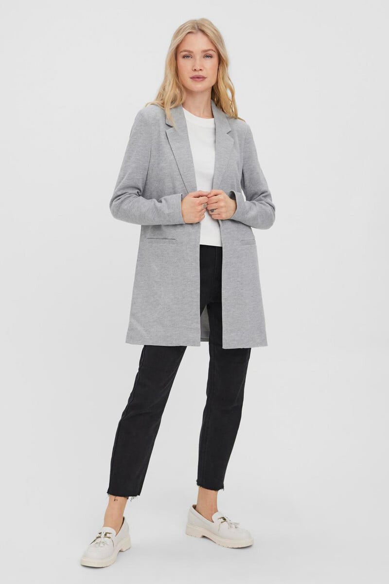 Cortefiel Blazer Manga Larga Con Bolsillos
