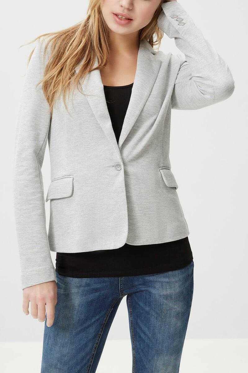 Cortefiel Blazer manga larga con bolsillos