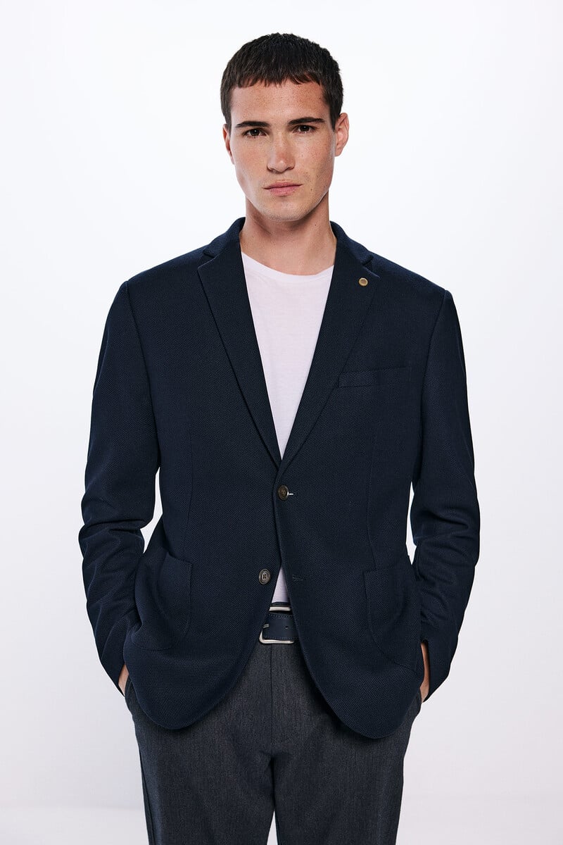Cortefiel Blazer ojo de perdiz