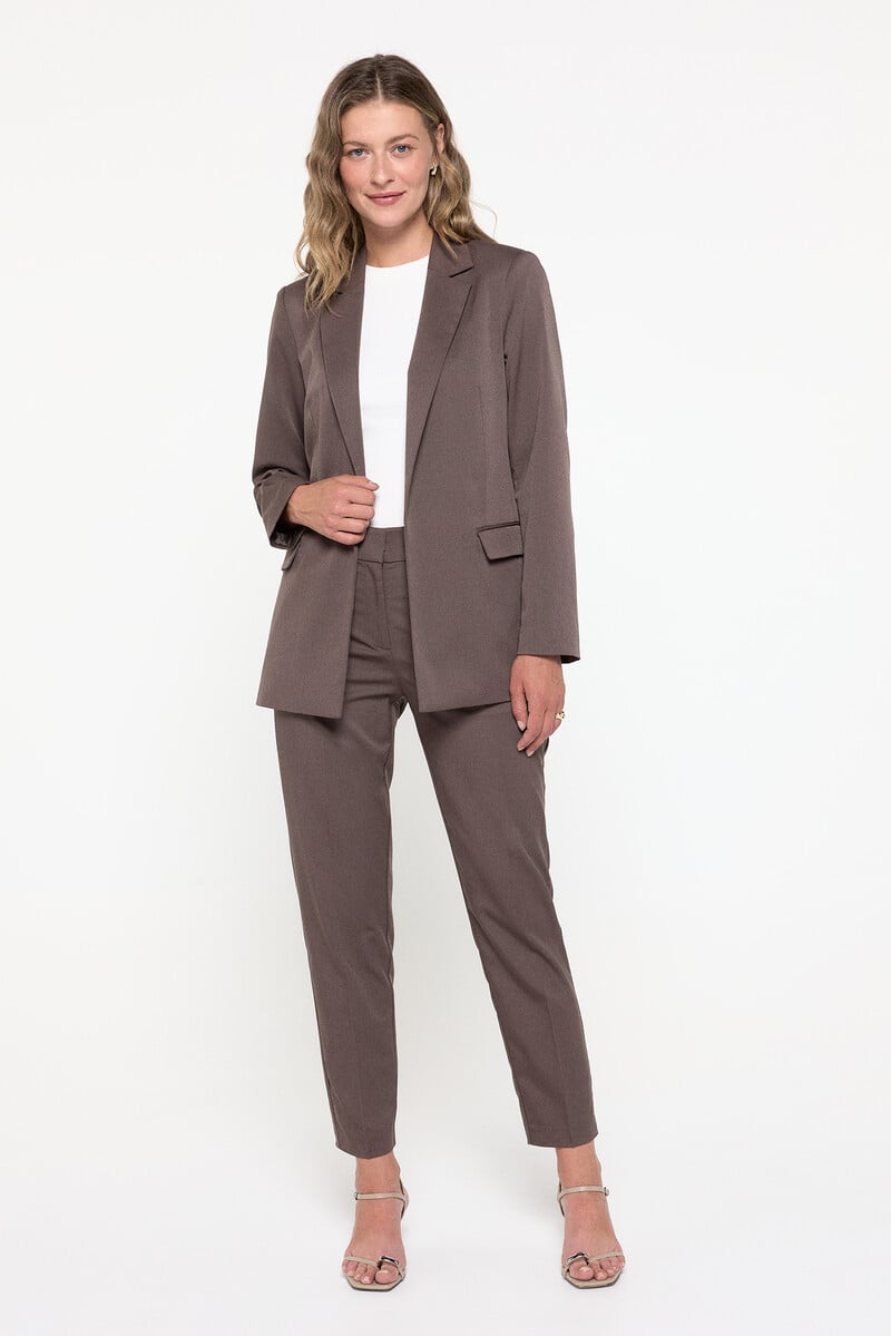 Cortefiel Blazer Slim De Manga Larga