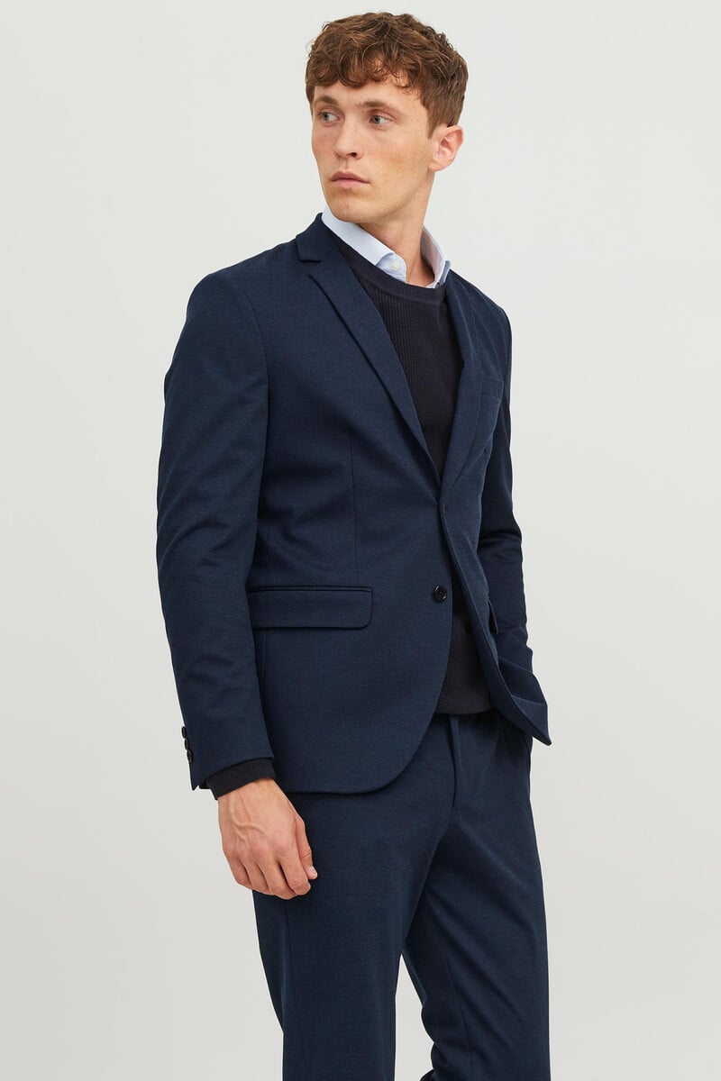 Cortefiel Blazer slim fit con poliéster reciclado