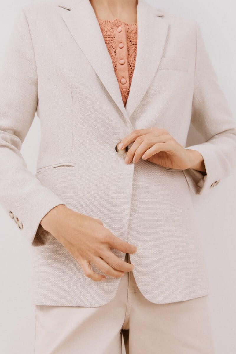 Cortefiel Blazer Textura